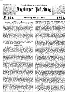 Augsburger Postzeitung Montag 27. Mai 1861