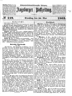 Augsburger Postzeitung Dienstag 20. Mai 1862