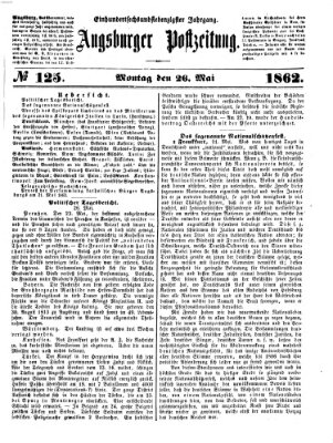 Augsburger Postzeitung Montag 26. Mai 1862