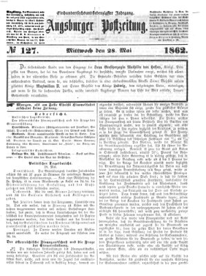 Augsburger Postzeitung Mittwoch 28. Mai 1862