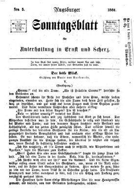 Augsburger Sonntagsblatt für Unterhaltung in Ernst und Scherz (Augsburger Postzeitung) Sonntag 31. Januar 1864