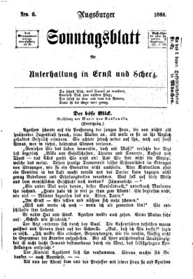 Augsburger Sonntagsblatt für Unterhaltung in Ernst und Scherz (Augsburger Postzeitung) Sonntag 7. Februar 1864