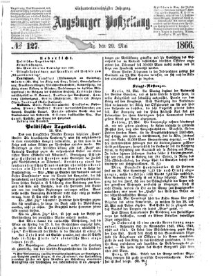 Augsburger Postzeitung Dienstag 29. Mai 1866