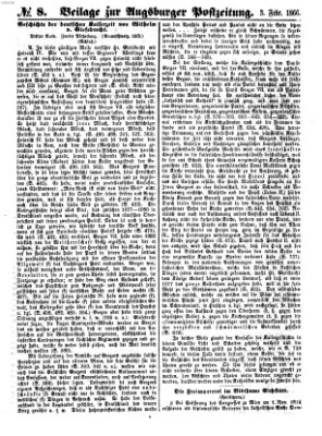 Augsburger Postzeitung Samstag 3. Februar 1866