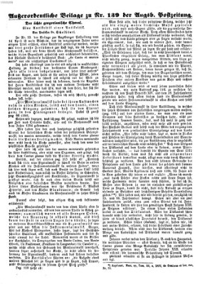 Augsburger Postzeitung Mittwoch 16. Juni 1869