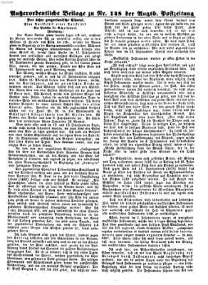 Augsburger Postzeitung Samstag 26. Juni 1869