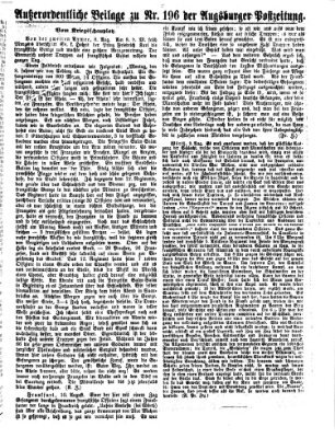 Augsburger Postzeitung Freitag 19. August 1870