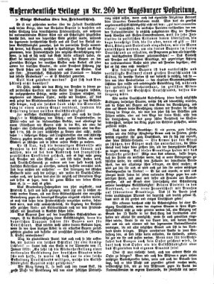 Augsburger Postzeitung Mittwoch 26. Oktober 1870