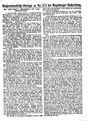 Augsburger Postzeitung Samstag 12. November 1870