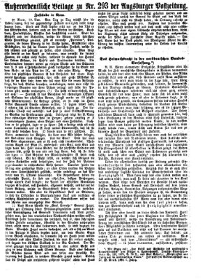 Augsburger Postzeitung Samstag 3. Dezember 1870