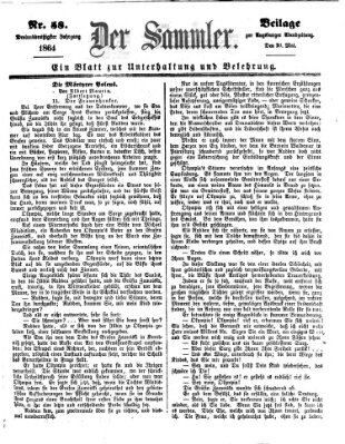 Der Sammler (Augsburger Abendzeitung) Freitag 20. Mai 1864