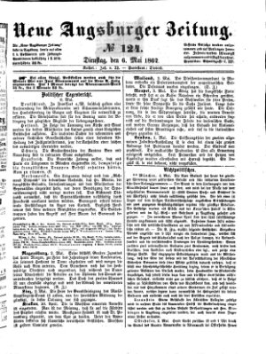 Neue Augsburger Zeitung Dienstag 6. Mai 1862