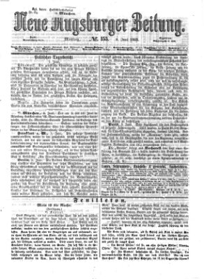 Neue Augsburger Zeitung Montag 8. Juni 1863