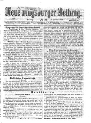 Neue Augsburger Zeitung Freitag 5. Februar 1864