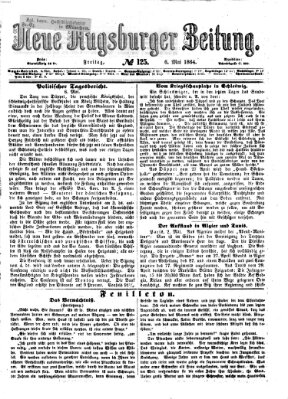 Neue Augsburger Zeitung Freitag 6. Mai 1864