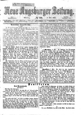 Neue Augsburger Zeitung Montag 9. Mai 1864