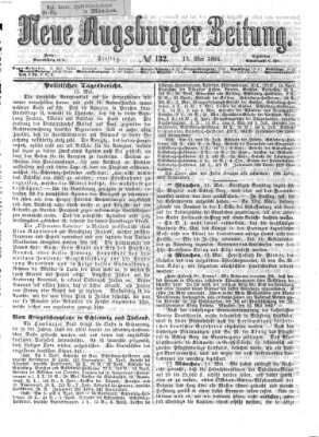 Neue Augsburger Zeitung Freitag 13. Mai 1864