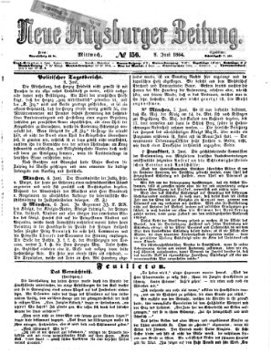 Neue Augsburger Zeitung Mittwoch 8. Juni 1864