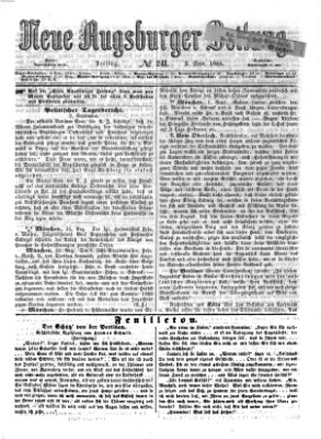 Neue Augsburger Zeitung Freitag 2. September 1864