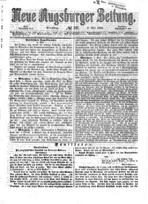 Neue Augsburger Zeitung Dienstag 9. Mai 1865