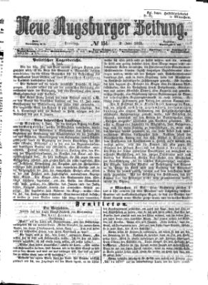 Neue Augsburger Zeitung Freitag 2. Juni 1865