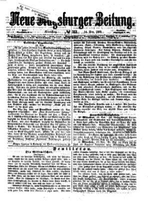 Neue Augsburger Zeitung Dienstag 14. November 1865