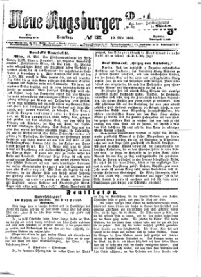 Neue Augsburger Zeitung Samstag 19. Mai 1866