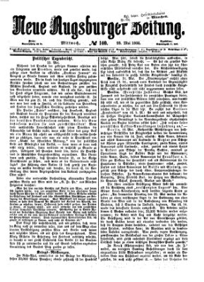 Neue Augsburger Zeitung Mittwoch 23. Mai 1866