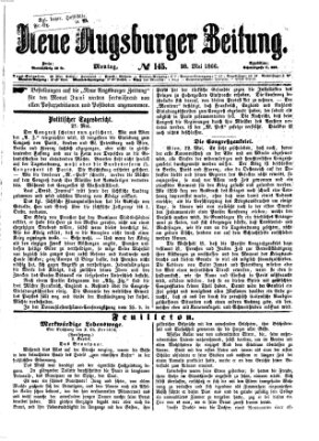 Neue Augsburger Zeitung Montag 28. Mai 1866