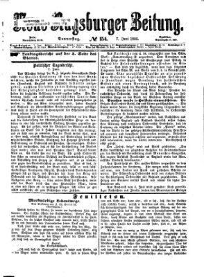 Neue Augsburger Zeitung Donnerstag 7. Juni 1866