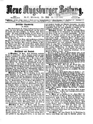 Neue Augsburger Zeitung Mittwoch 26. September 1866