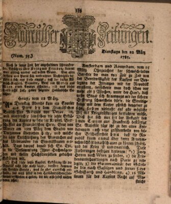 Bayreuther Zeitung Dienstag 22. März 1785