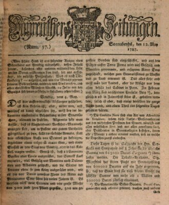 Bayreuther Zeitung Samstag 12. Mai 1787