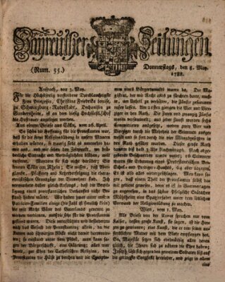 Bayreuther Zeitung Donnerstag 8. Mai 1788