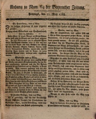Bayreuther Zeitung Freitag 30. Mai 1788
