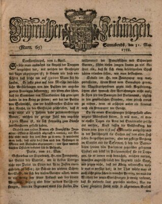 Bayreuther Zeitung Samstag 31. Mai 1788