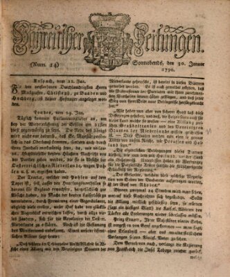 Bayreuther Zeitung Samstag 30. Januar 1790