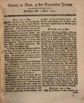 Bayreuther Zeitung Freitag 7. Mai 1790