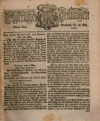 Bayreuther Zeitung Dienstag 18. Mai 1790