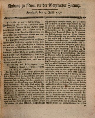 Bayreuther Zeitung Freitag 9. Juli 1790