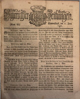 Bayreuther Zeitung Donnerstag 2. Juni 1791