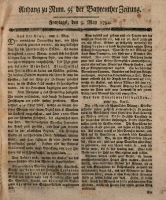 Bayreuther Zeitung Freitag 9. Mai 1794