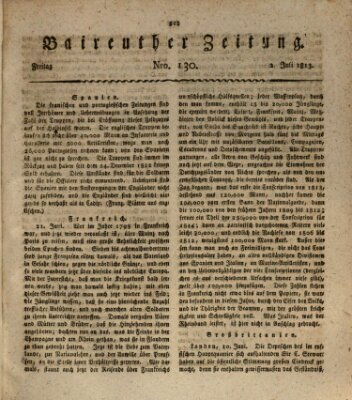 Bayreuther Zeitung Freitag 2. Juli 1813