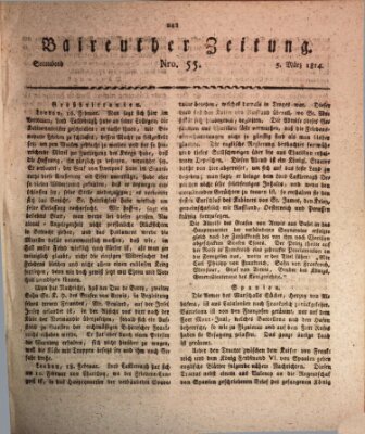 Bayreuther Zeitung Samstag 5. März 1814