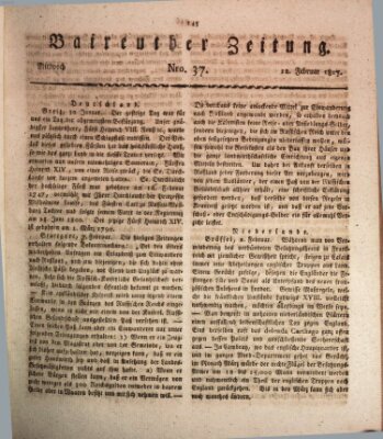 Bayreuther Zeitung Mittwoch 12. Februar 1817