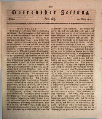 Bayreuther Zeitung Freitag 14. März 1817