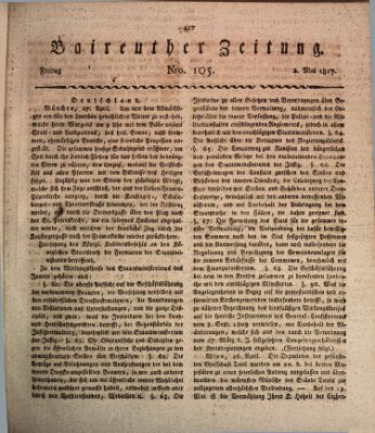 Bayreuther Zeitung Freitag 2. Mai 1817