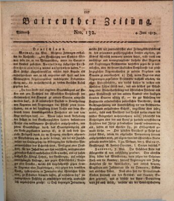 Bayreuther Zeitung Mittwoch 4. Juni 1817