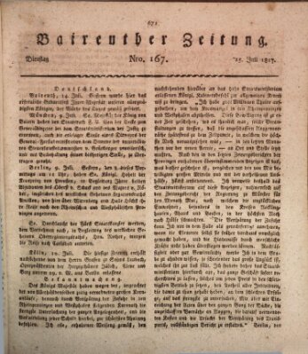 Bayreuther Zeitung Dienstag 15. Juli 1817