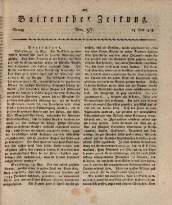 Bayreuther Zeitung Montag 18. Mai 1818
